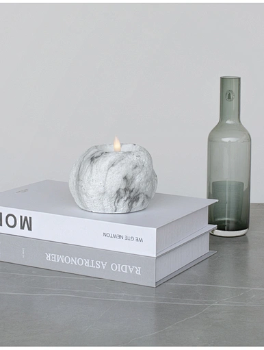 unique led wax candle